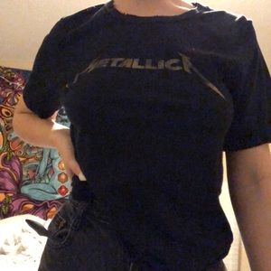 metallica t-shirt !